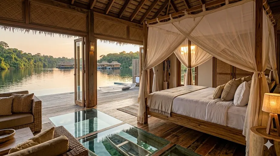 Bartica Riverfront Resort suite interior preview