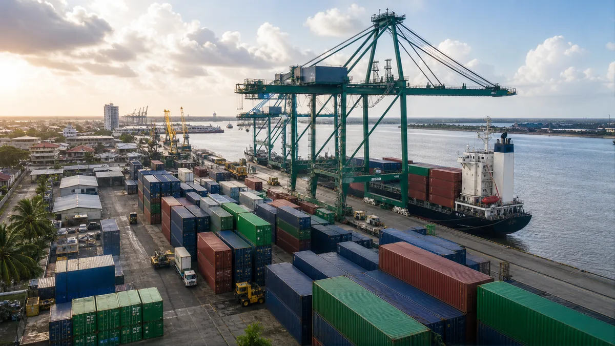 Guyana logistics and resource partnership view